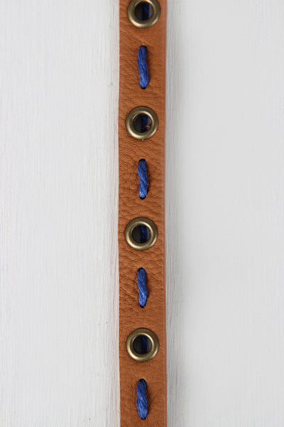 Morse Code Skinny Belt