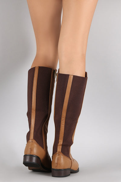 Dollhouse Elasticized Riding Knee High Boots