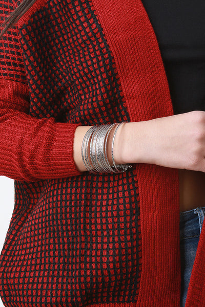 Stacked Wires Bangle