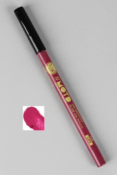 J.Cat MOTD Waterproof Lip Pencil