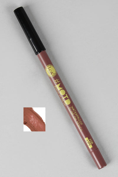 J.Cat MOTD Waterproof Lip Pencil