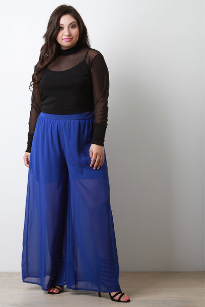 Chiffon Maxi Pants