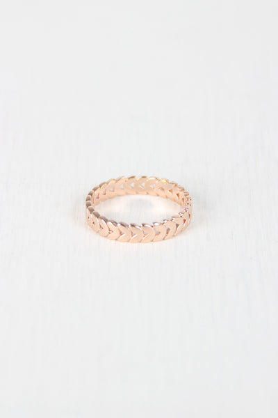 Leaf Band Ring