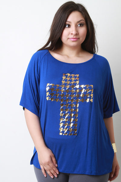 Quadruple Bow Back Short Sleeve Cross Top