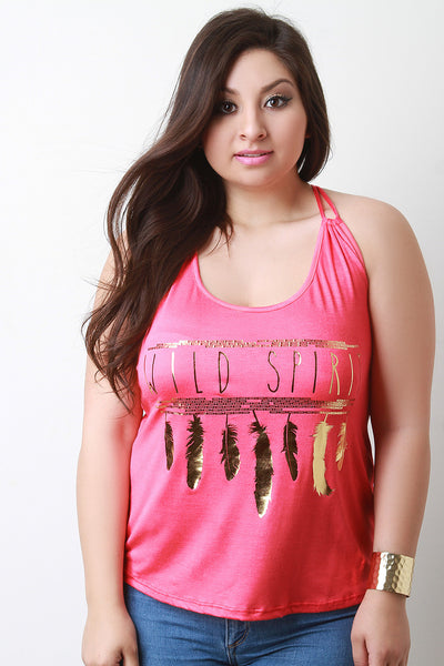 Wild Spirit Spaghetti Strap Top