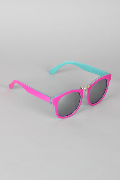 Two Tone Retro Vibe Sunglasses