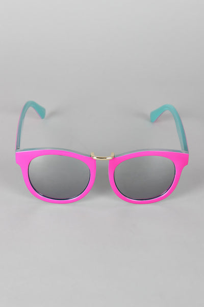 Two Tone Retro Vibe Sunglasses