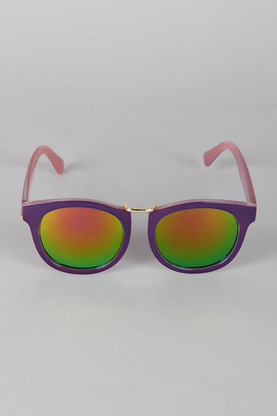 Two Tone Retro Vibe Sunglasses