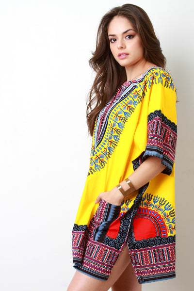 African Dashiki Long Top