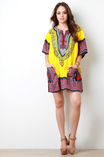 African Dashiki Long Top