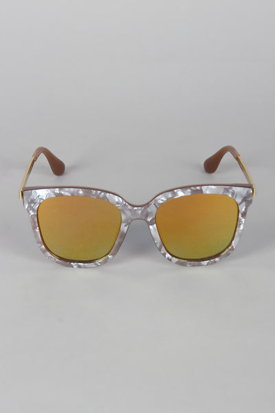 Wayfarer Style Granite Sunglasses