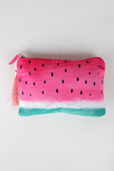 Watermelon Tassel Pouch