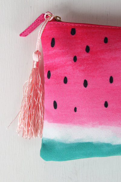 Watermelon Tassel Pouch