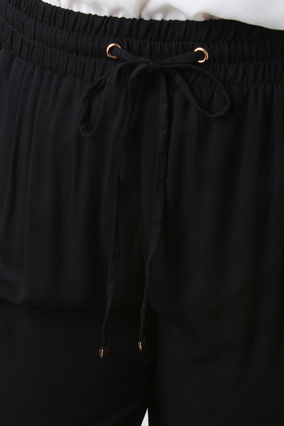 Zip Pocket Drawstring Baggy Jogger Pant