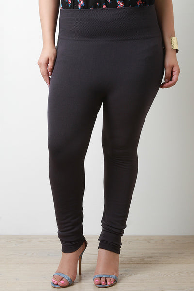 High Waisted Soft Knit Leggings