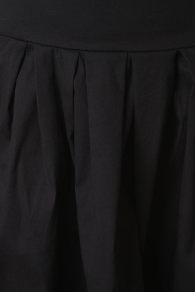 High Waist Tie High Low Hem Skirt