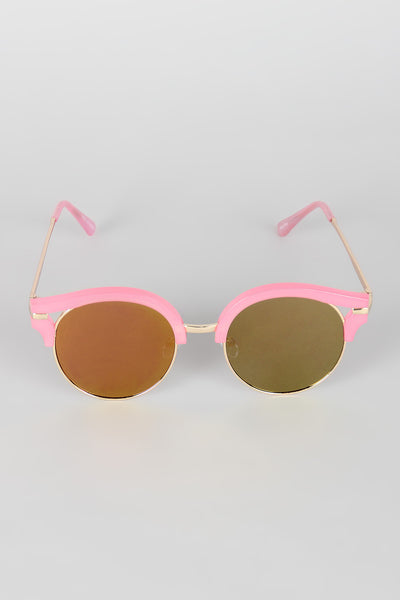 Cat Eye Cutout Retro Sunglasses