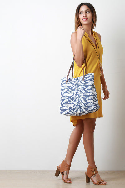 Feather Tote Bag