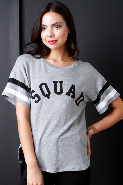 Squad Graphic Stripe Short Sleeves Tee