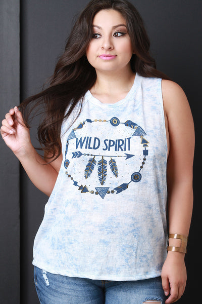 Wild Spirit Tie Dye Tank Top