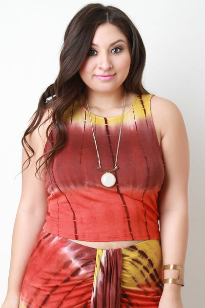 Tie Dye Sleeveless Top