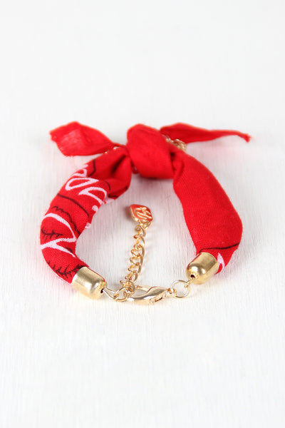 Knotted Bandana Bracelet