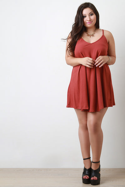 Sleeveless Boxy Shift Dress