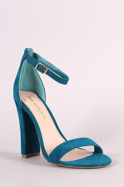 Shoe Republic Chunky Heel Dress Sandal