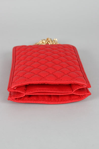 Quilted Mini Cross Body Pouch