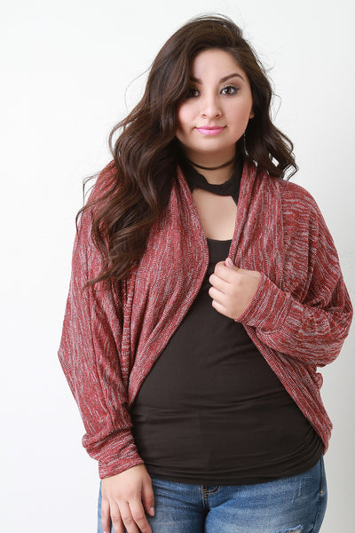 Shawl Collar Knit Cardigan