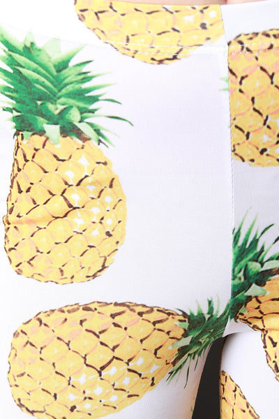 Pineapple Crop and Legging Set