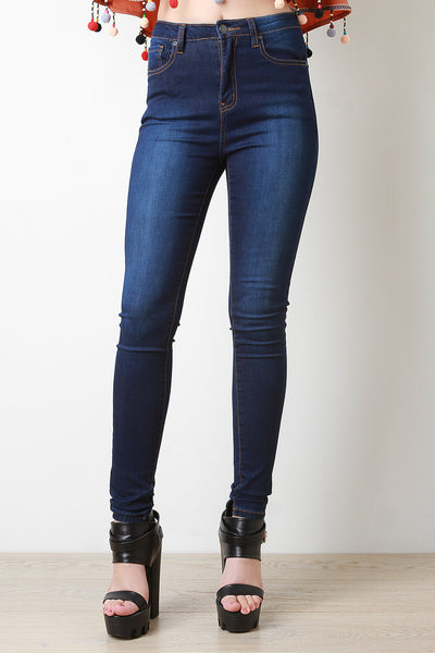 Tanzanite Wash Skinny Legging Jeans