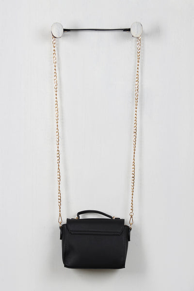 Dangerously Chic Spiked Cross Body Mini Bag