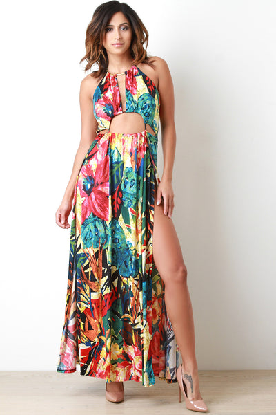 Tropic M-Slit Maxi Dress