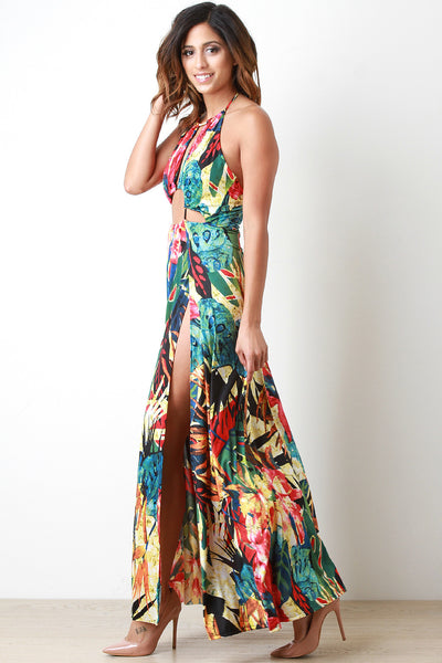 Tropic M-Slit Maxi Dress