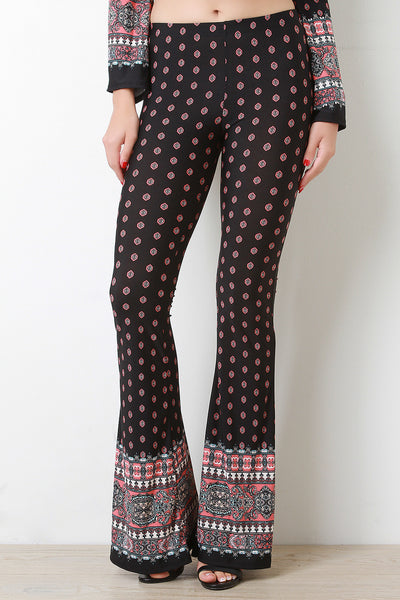 Bohemian Bell Bottom Pants