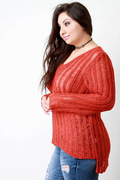 Loose Knit Boxy Sweater