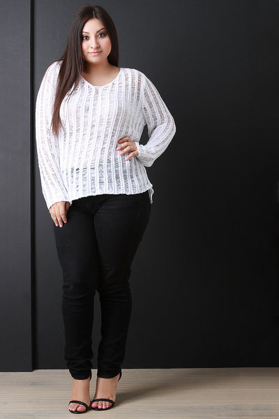 Loose Knit Boxy Sweater