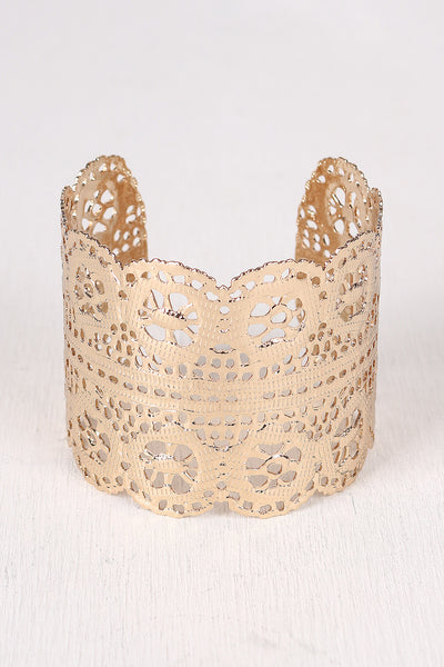 Metallic Lace Cuff