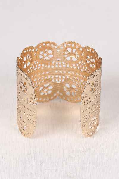 Metallic Lace Cuff